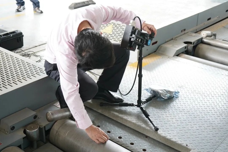 Anche در تست کالیبراسیون در محل استاندارد مربوط به ایمنی خودروهای الکتریکی شرکت کرد